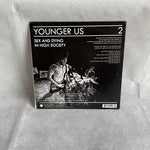 JAPANDROIDS Younger Us 7” Clear Vinyl Single Polyvinyl PRC198-7 2010 2,000 Made