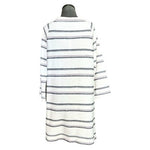 Lilla P Split Neck Knee Length Dress Raglan Sleeve Textured Size M NWT
