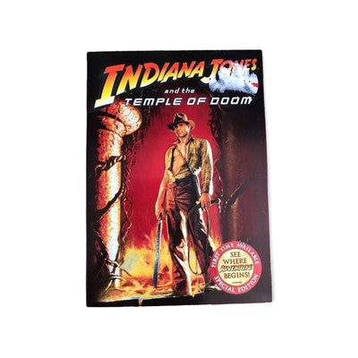 Indiana Jones Temple of Doom DVD Brand New Sealed Harrison Ford Spielberg Film