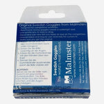 Malmsten Original Swedish Goggles Jewel Collection Sapphire Blue Mirror FINA NIB