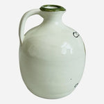 Colavita Ceramic 6" Olive Print Oil Dispenser Artisan Bottle Excellent Condition