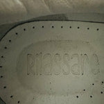 Rilassare Leather Lace Up Sneakers Black White Colorblock Size 37 NWOT