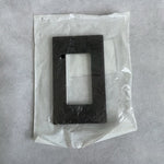 Leviton 80301-S0 Brown Screwless Light Switch Wall Plate NIB
