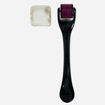 Premium Black & Pink Micro Needle Derma Roller Scalp Beard Skin Therapy 0.5mm