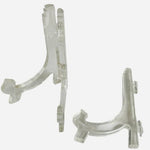 Set 5 Clear Acrylic Plate Stand Easel Picture Frame Holder Folding Display Stand