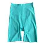 Sonic Slimmers Kathleen Kirkwood Aqua Blue Minimizing Tank Shorts Set L NWT