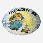 Schmid Hummel 1976 Christmas Collector Plate Angel Star Berta Hummel Adrienne VG