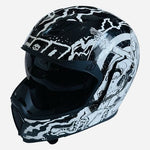Icon Airflite Pleasuredome Redux Full Face Motorcycle Helmet DOT Certified VG