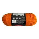 One Red Heart Super Saver PUMPKIN Acrylic Yarn 7 oz 4 Knit, Crochet
