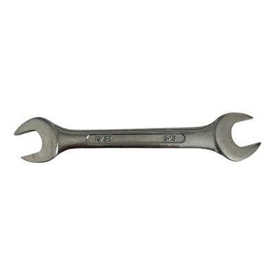 Vintage Drop Forged Alloy Steel Open End Wrench 19/32" x 5/8" Japan VG