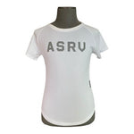 Fitness Wolf ASRV Laser-Vent Performance T-Shirt White Grey Print Men’s Size S