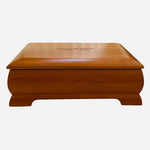 New Commemorative Box Cherry Wood Jewelry Box Memorabilia Storage Box Mini Chest