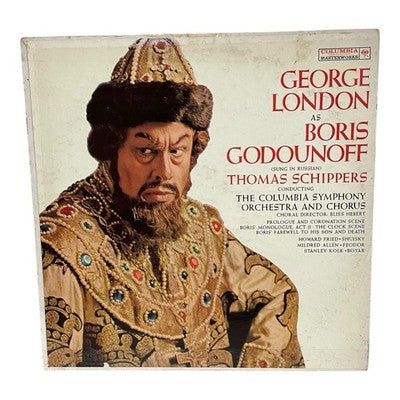 Columbia Symphony Orchestra – Boris Godounoff LP Moussorgsky 1960s VG