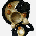 Yankee Candle Boney Bunch Bobbing for Apples Halloween Tea Light Holder 2011