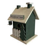 Wooden Bird House Nest Garden Outdoor Feeder Painted Bird Nest Decor Gift 7x6x10