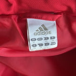 Adidas Women’s Red Quilted Ski Puffer Jacket Size 12 Zip Front Winter Coat