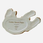 LENOX Dog Mate Cocker Spaniel Puppy Figurine Porcelain Laying Pose Handmade