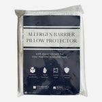 Allied Home Allergen Barrier Zippered Pillow Protector King Size 20x36 White NIP
