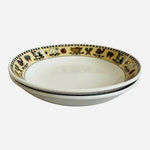 Sakura Majesticware Country Gathering Soup Pasta Bowls Set of 2 Leslie Beck VG
