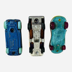 Hot Wheels Diecast Cars Lot of 3 Mini Model Vehicles Good Condition