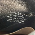 Lucky Brand Slyvin Black Leather Harness Ankle Boot Lug Sole Women's Size 9M NIB