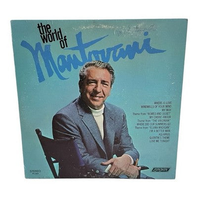 Mantovani The World Of Mantovani 1969 Stereo LP London Records VG+/G+