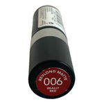 Revlon Matte Lipstick 006 Really Red Creamy Lip Color Rouge Vibrant New Display