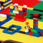 KidKraft 2-in-1 Activity Table with Board 200 Blocks Espresso NIB LEGO
