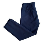 Adrianna Papell Navy Blue Slim Fit Career Trouser Dress Pants Women Size 8 VG