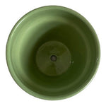 Norcal Sage Green Glazed Ceramic Flower Pot Planter 5.5"x5" Round G+