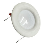 EcoSmart 6 in Ivory White Integrated LED Recessed Light Retrofit NWOB