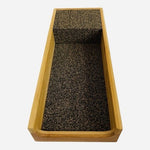 Bamboo Wood Knife Drawer Storage Tray Organizer Block 15x6x2.5 NWOT