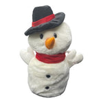 TY Beanie Buddies Snowball Snowman 12" Plush 2001 Christmas Holiday NWT Retired