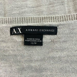 ARMANI Exchange Women’s Grey Wool Button Front Cardigan Shirt Top Size XS/TP Fit