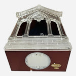 Roman Inc Lighted Crystal Look Nativity Chapel Holy Family Figurine 8x12" NIB