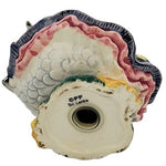FITZ and FLOYD Hand Painted Ceramic Mrs Turkey Thanksgiving Salt / Pepper Shaker