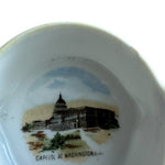 Vintage Hand Painted Noritake Nippon Capitol Building Mini Bowls Set of 4 Good/F