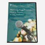 Great Courses Mastering Stage Presence How to Present Any Audience 4 DVD Book