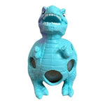 Pair of 3" Squeeze Ball Mesh Dinosaur Toys Anti Stress Dinosaurs