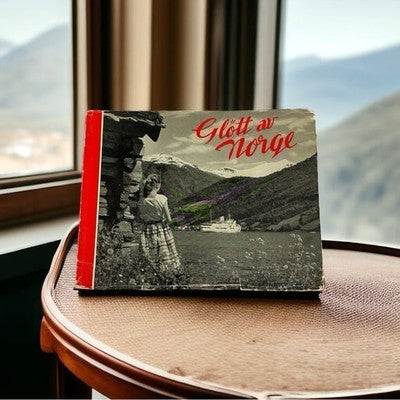 Rare Vintage 1959 Gløtt av Norge Glimpse of Norway History Culture Photo Booklet