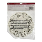 Crave White Paper Doilies 50 Pack Round Lace Baking Decorating NIP