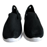 Women’s Black Mesh Athletic Sneakers Walking Moccasins Shoes Sz 10 NWOB