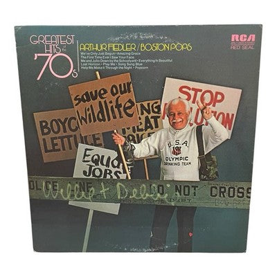 Arthur Fiedler Boston Pops Greatest Hits of the 70s LP Vinyl RCA ARL1-0035