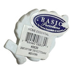 Basic Porcelana White Grape Name Card Holder Place Card Set of 12 NIB