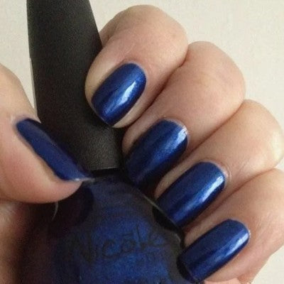 NICOLE by OPI Nail Polish Listen To Your Momager Blue 0.5 fl. oz New