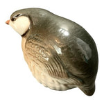 Vintage Lomonosov Bird Porcelain Figurine Quail Partridge 3.5"x2"