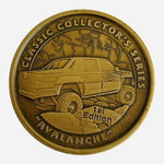 Four Wheelers Classic Collector’s Series Coins Avalanche & Rockin First Edition