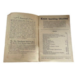 Rare Vintage 1933 Knox Gelatine Recipe Cookbook Booklet 55 Pages Desserts Salads