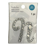 Recollections Bling Sticker Letter N Rhinestone Monogram Initial New 2.25 in