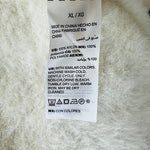 Soma Eyelash Knit Cardigan Women's XL Ivory Open Front Sweater Wrap Cozy NWT